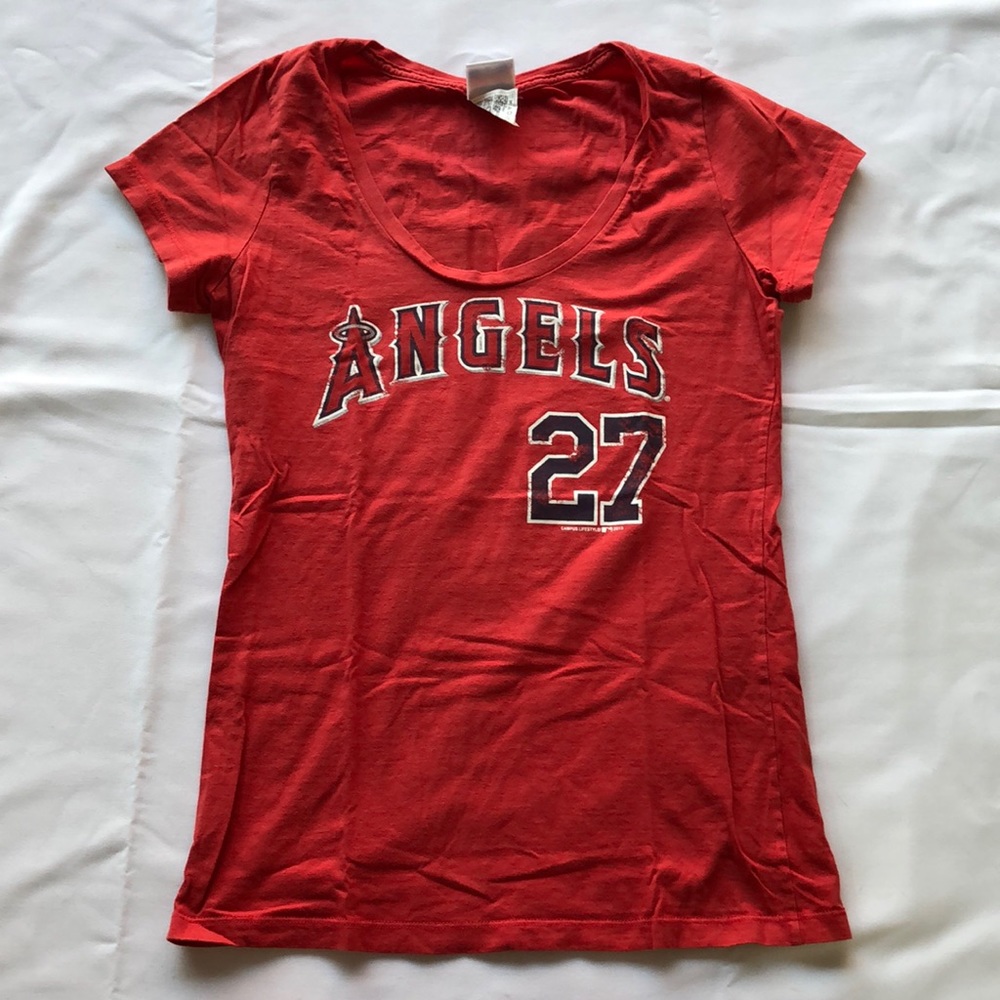 Mike Trout Angels shirt